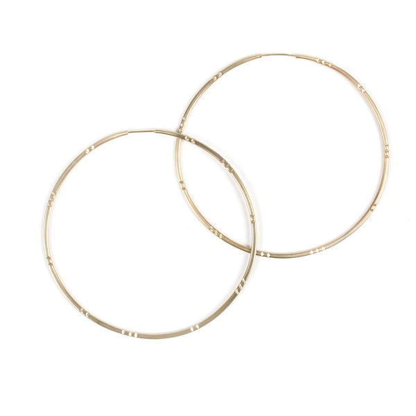 Bamboo Classic Hoops
